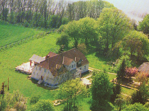 Luftaufnahme vom Herrenhaus Luftaufnahme