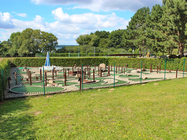 Minigolfanlage im Ferienpark Retgendorf