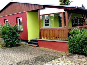 Ferienhaus Paape am Fleesensee Außenansicht vom Ferienhaus Paape am Fleesensee