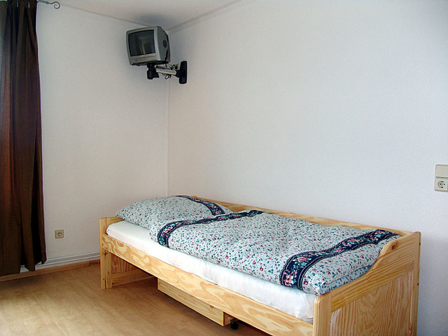 Zimmer mit Einzelbett