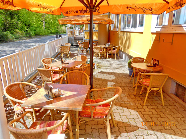 Terrasse vom Restaurant Terrasse vom Restaurant