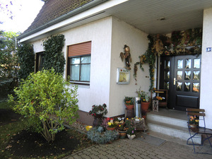 Eingang zur Pension Eingang zur Pension