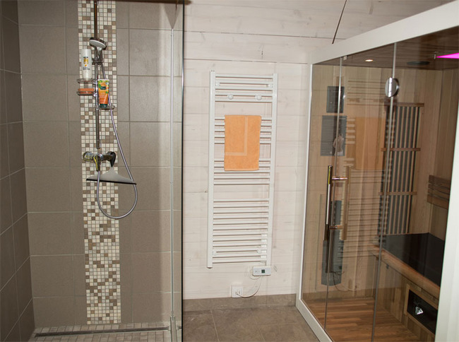 Haus 3 Bad mit Dusche und Sauna
