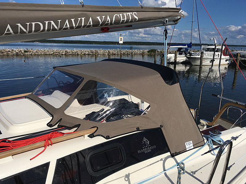 Scandinavia Yachts neu 2020 im Hafen