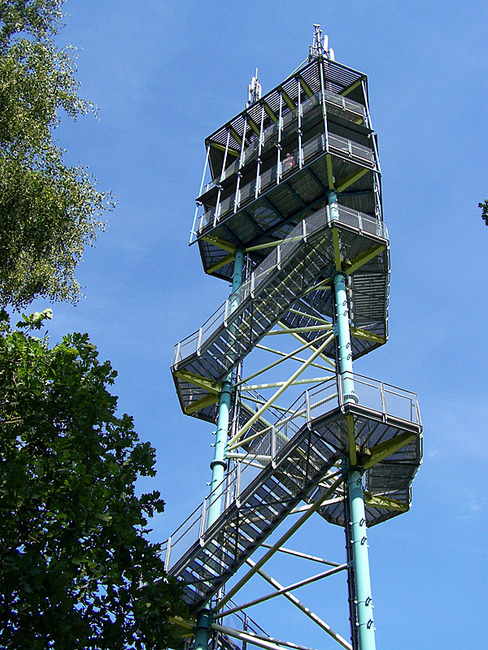 Käflingsbergturm im Müritz Nationalpark