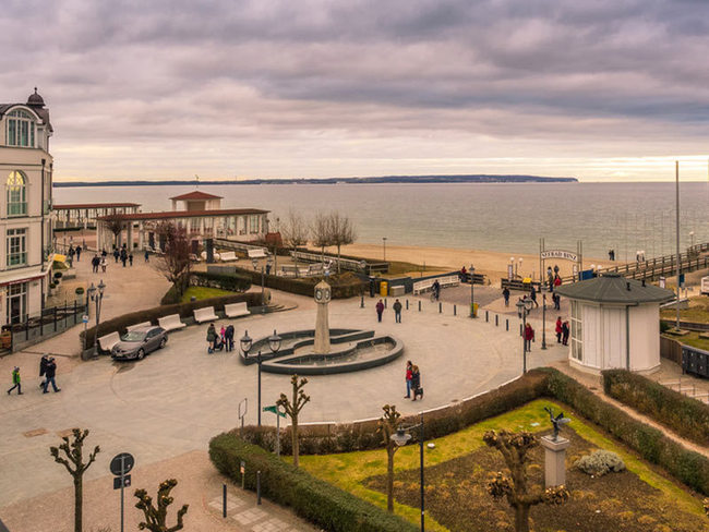 Binzer Strandpromenade Ostseebad Binz