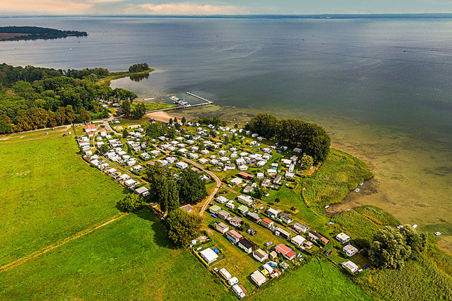 Luftbild vom Campingplatz