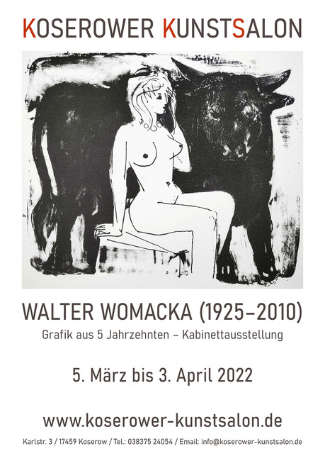 Walter Womacka - Kabinettausstellung ab 5.3.2022