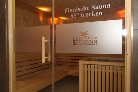 Sauna- und Schwimmanlage in der Residenz Seestern