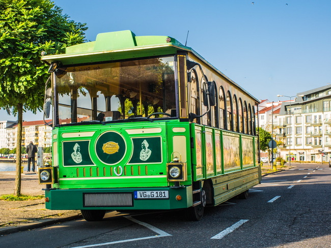 Nostalgische Straßenbahn