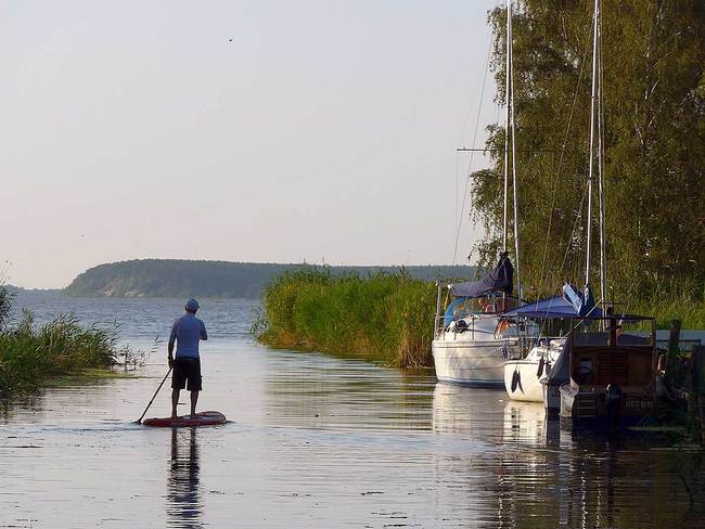 Wassersport Stand Up Paddeln