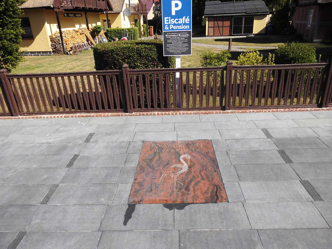 Parkplatz am Eis-Café Schumann