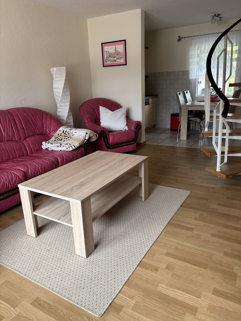 gemütlich eingerichtetes Wohnzimmer 