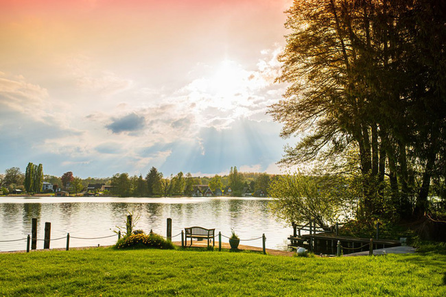 Seeblick von der Seeterrasse
