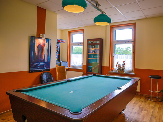 Billardtisch in der Ferienanlage