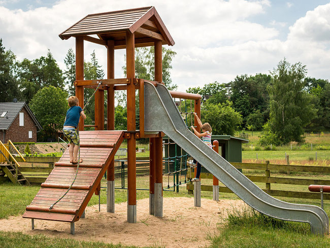 Spielplatz in der Ferienanlage