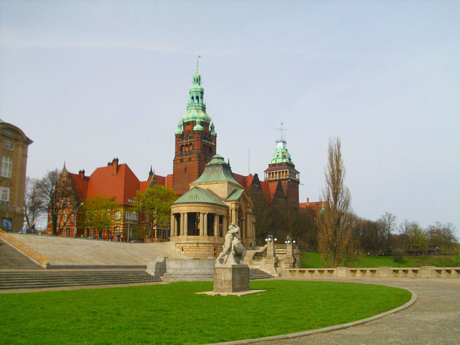 Stettin historische Gebäude