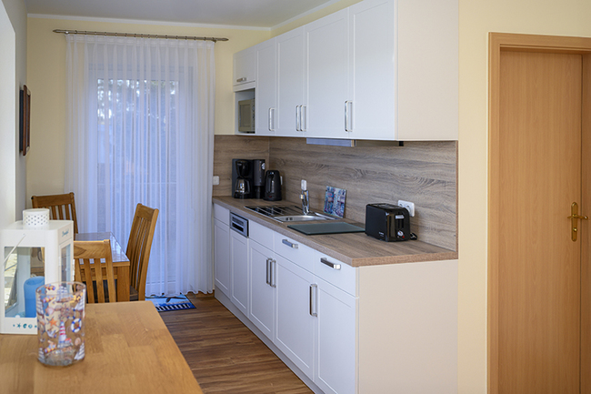 1-Raum-Ferienwohnung Küche