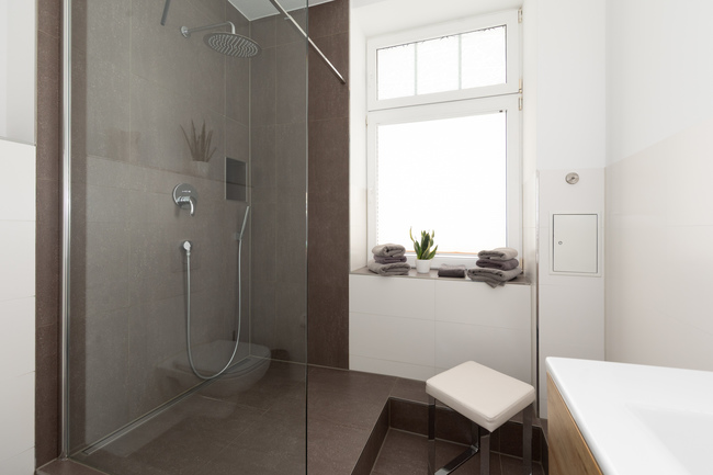 Dusche Hafenblick