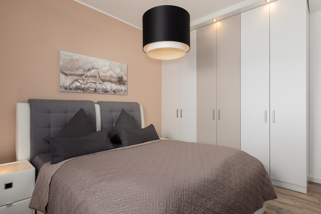 Schlafzimmer Hafenblick