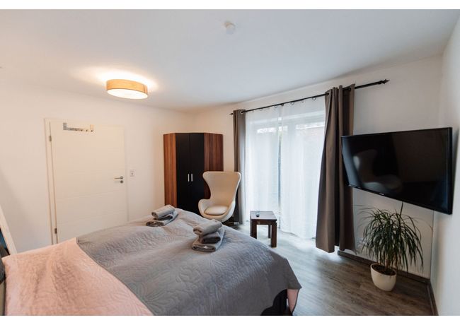 Hauptschlafzimmer Yachthafen